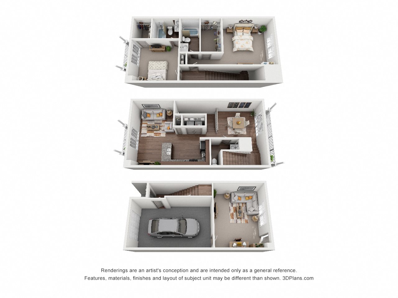 B1 The Boca Floor Plan 1